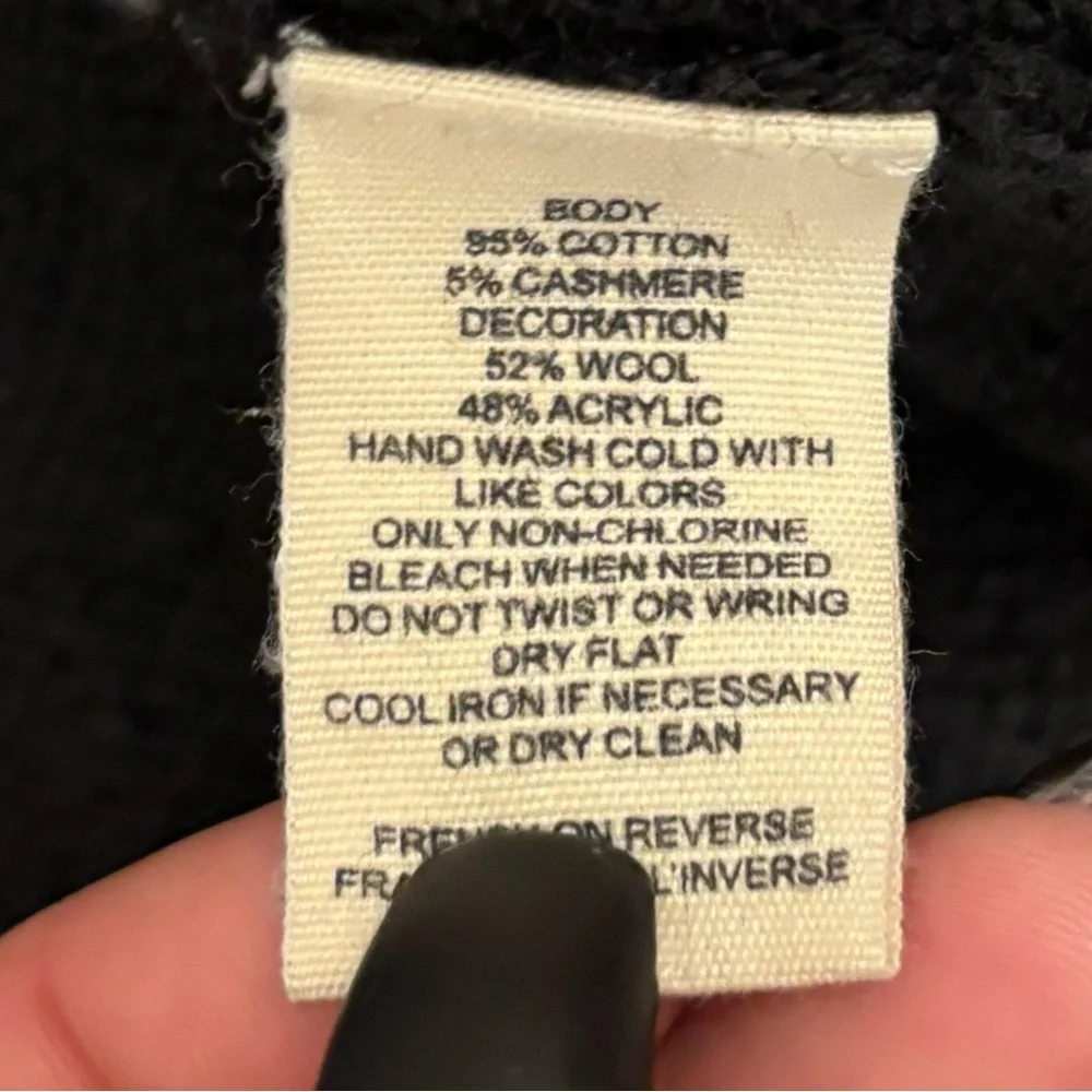 Moth crochet embellished sweater - Picture 5 of 8